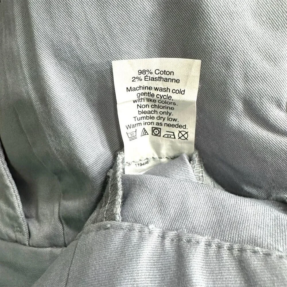 J. Crew Straight Leg Pants in Light Blue